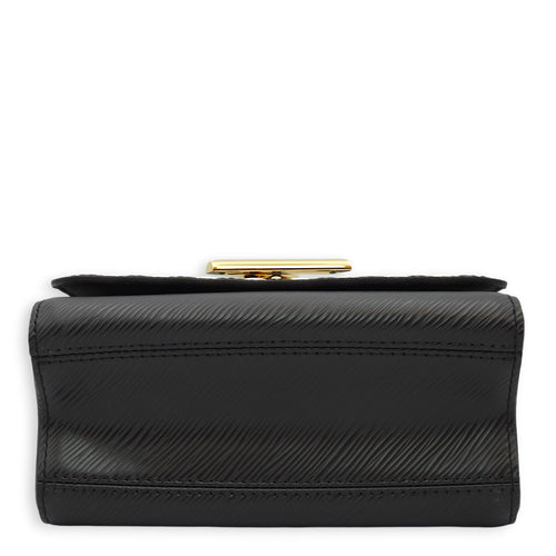 Wild at Heart Twist  PM Black/White and Red Strap Shoulder Bag in Epi Leather Gold hardware C105574 5