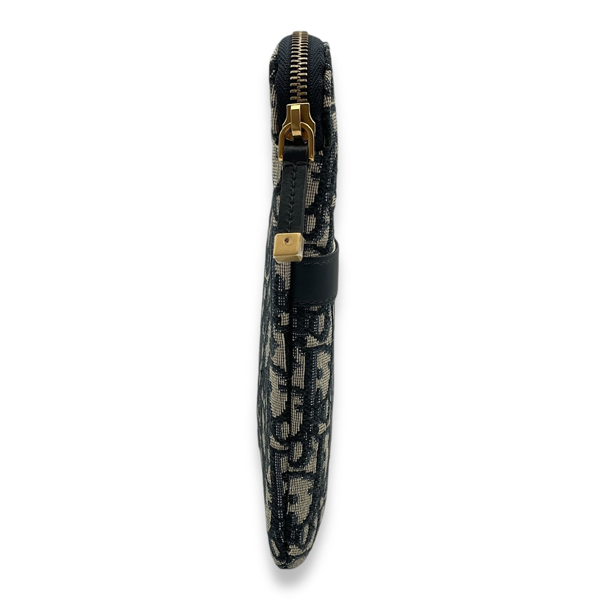 Night Kit and Eye Shade  Others Blue Oblique Pouch in Canvas Gold hardware C103216 3