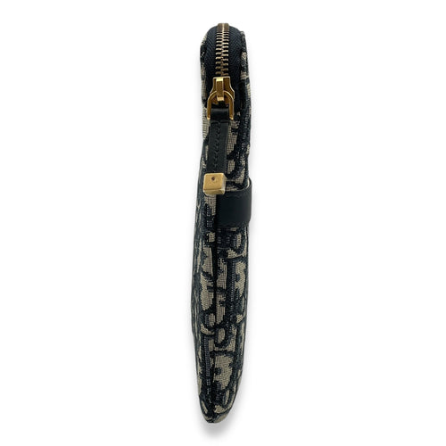 Night Kit and Eye Shade  Others Blue Oblique Pouch in Canvas Gold hardware C103216 3