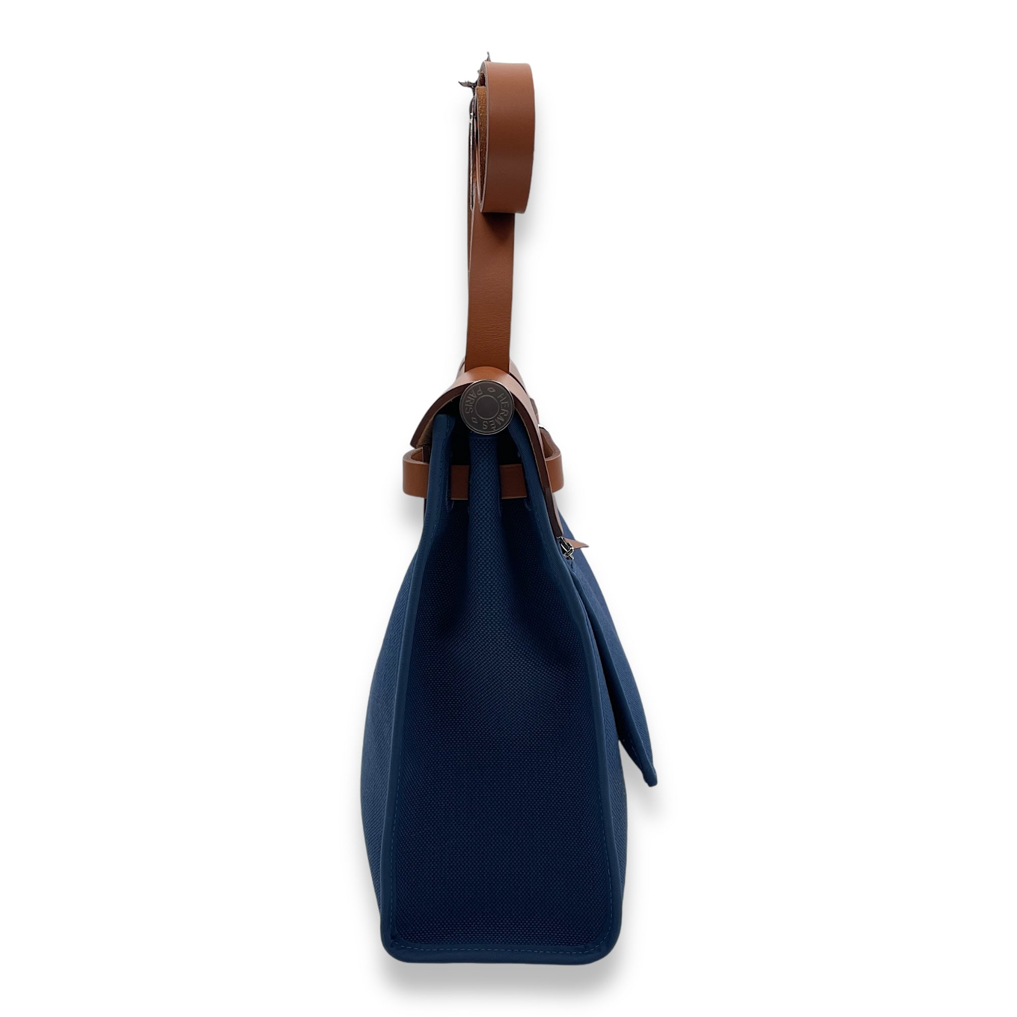 Herbag 31 Blue Brighton in Toile/Vache Hunter, Palladium hardware