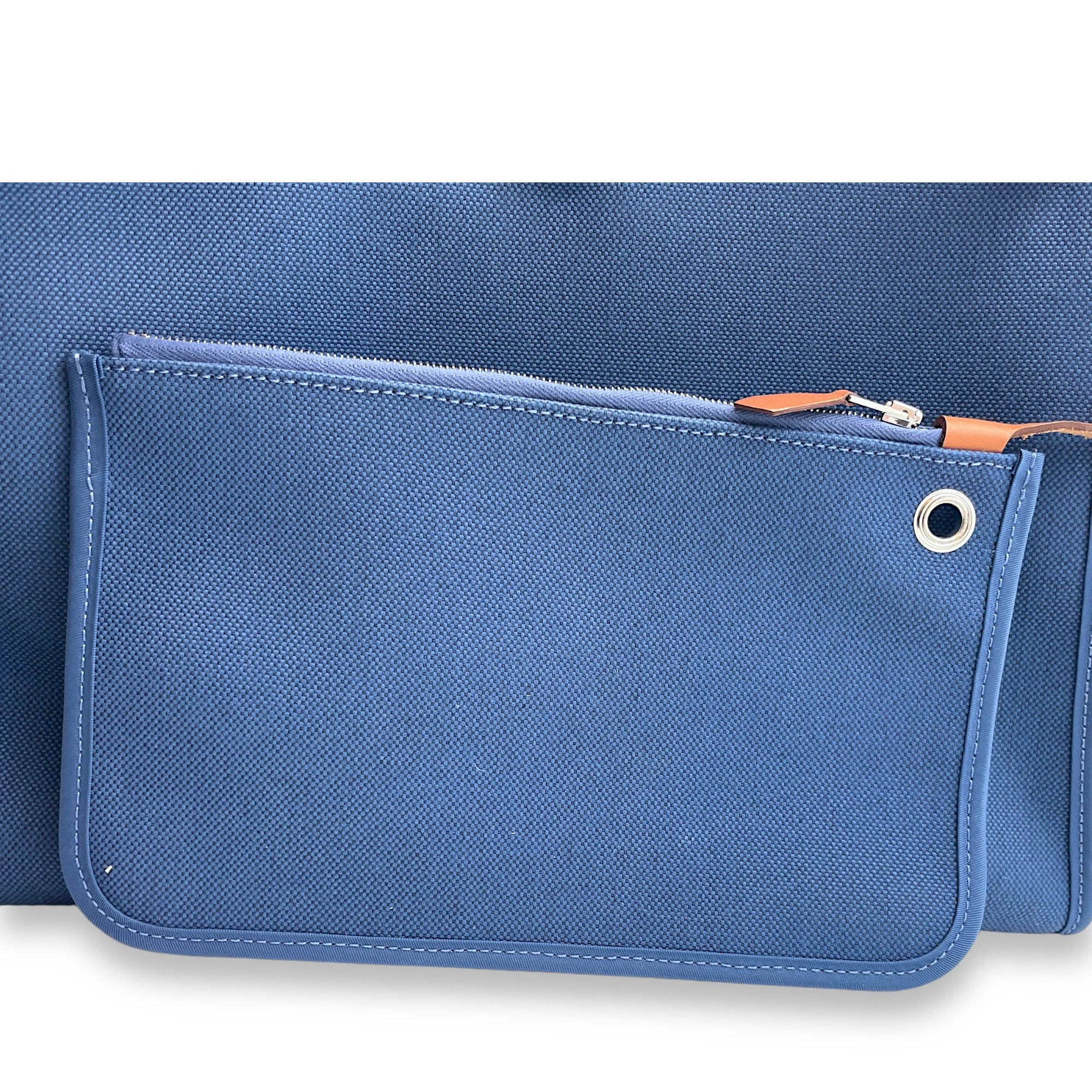 Herbag 31 Blue Brighton in Toile/Vache Hunter, Palladium hardware