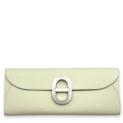 Maillon Chaine D'ancre To Go Vert Fizz Crossbody Bag in Epsom, Palladium hardware