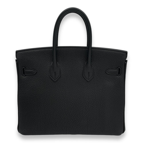 Birkin 25 Black in Togo, Gold hardware