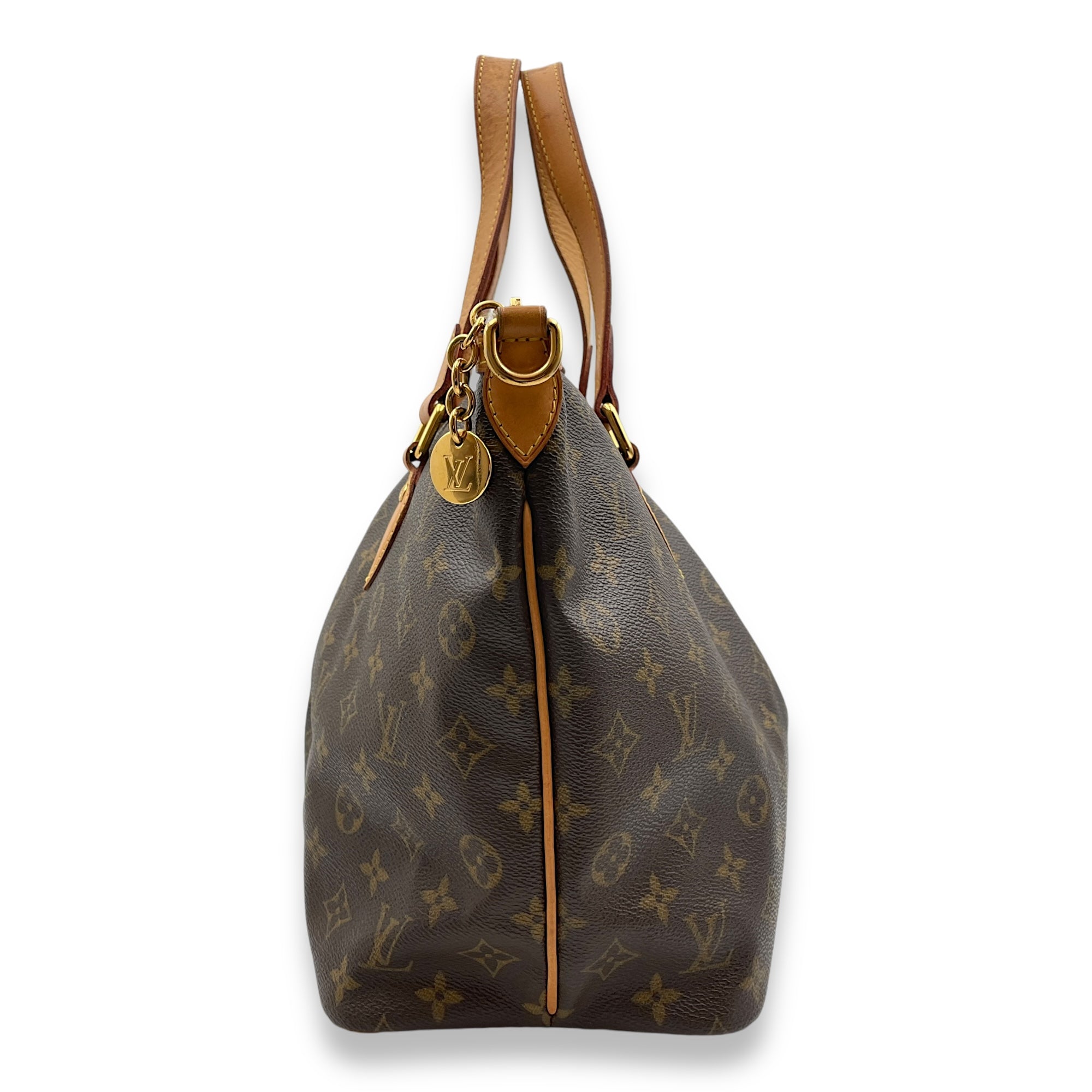 Palermo PM Monogram Shoulder Bag in Canvas, Gold hardware