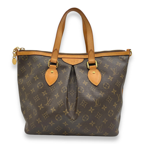 Palermo PM Monogram Shoulder Bag in Canvas, Gold hardware