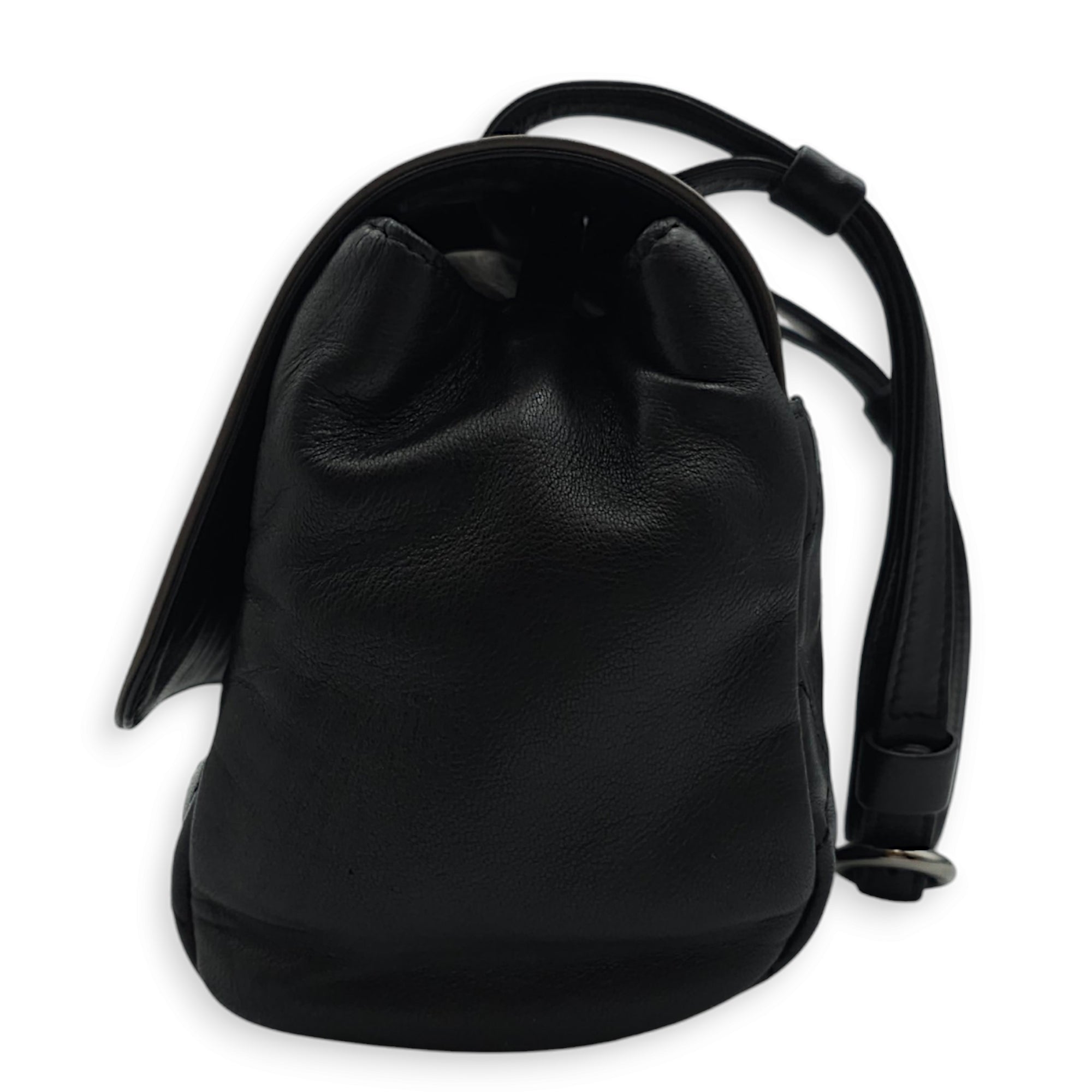 Reissue Seasonal Flap 25x15x9cm Black, grey, white Shoulder Bag in Lambskin, Silver hardware