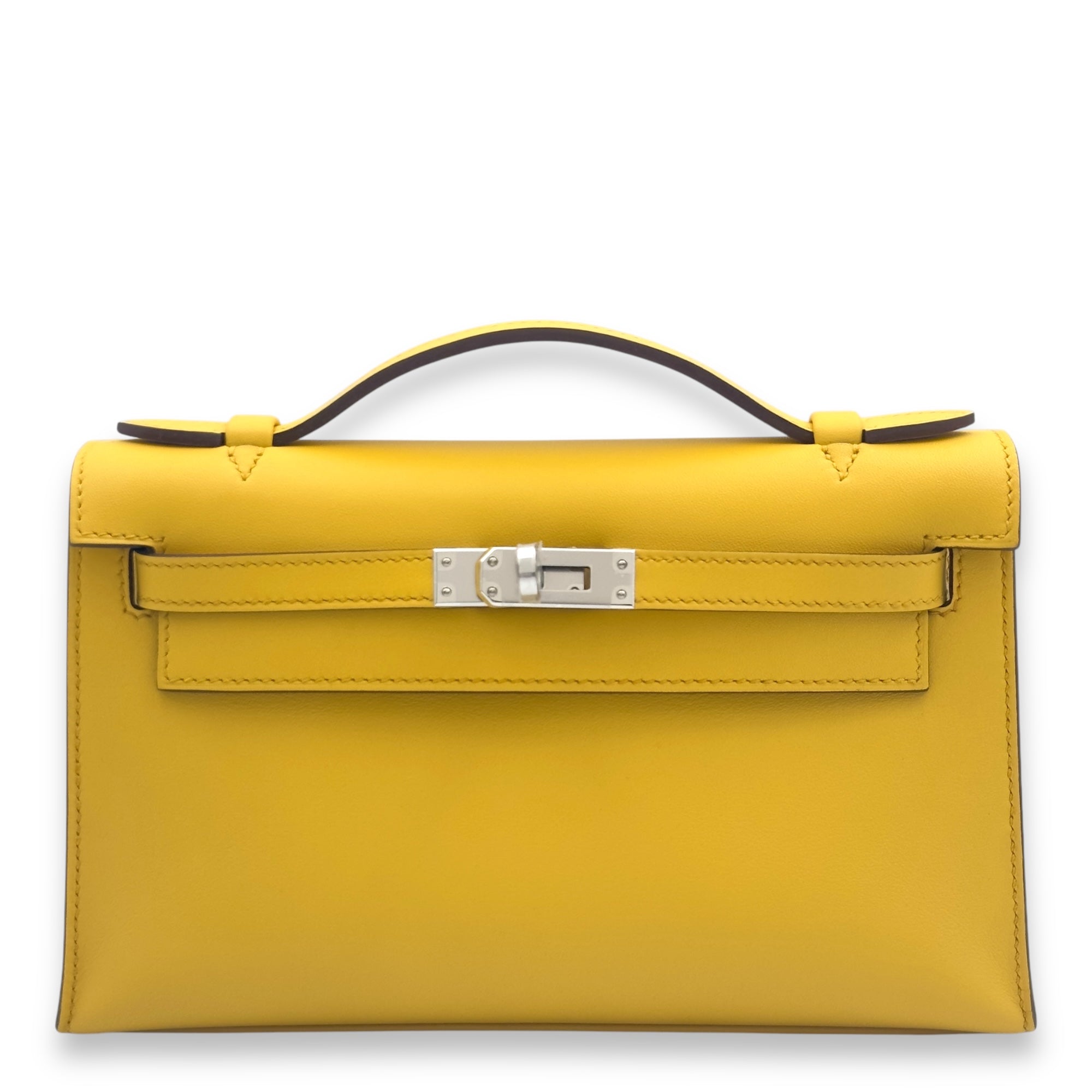 Kelly Pochette NA Sun in Swift, Palladium hardware