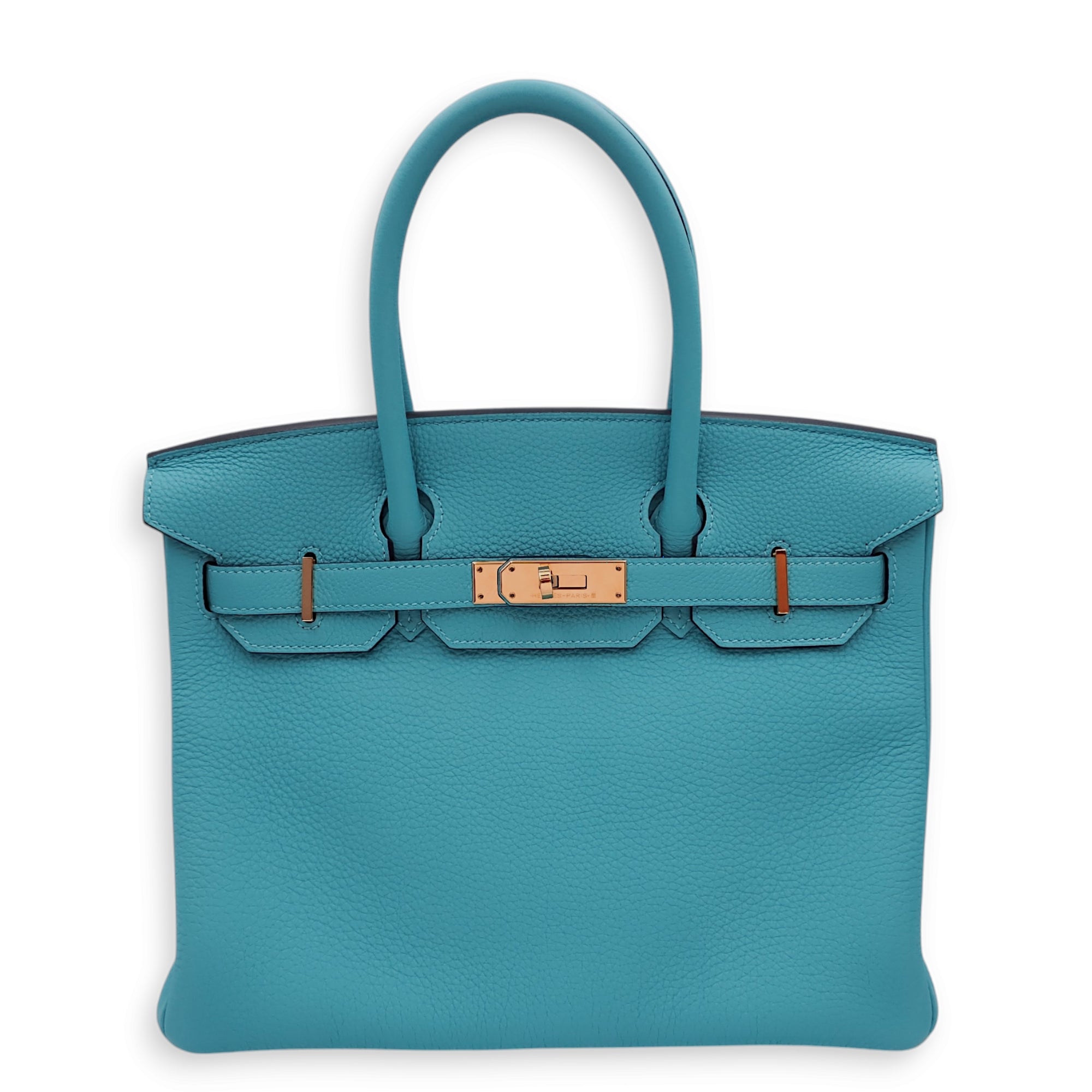 Birkin 30 Blue Du Nord in Togo, Gold hardware