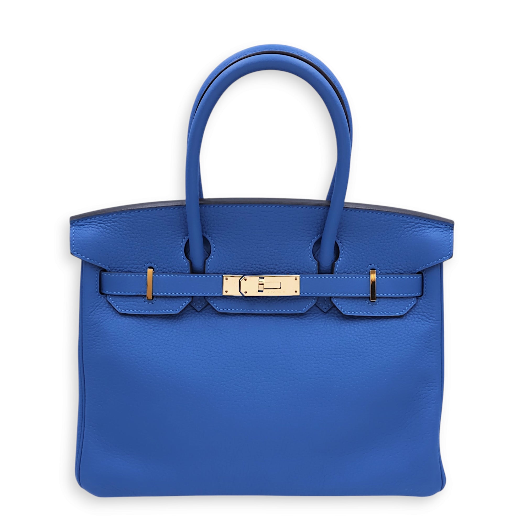 Birkin Blue Mykonos in Togo, Gold hardware