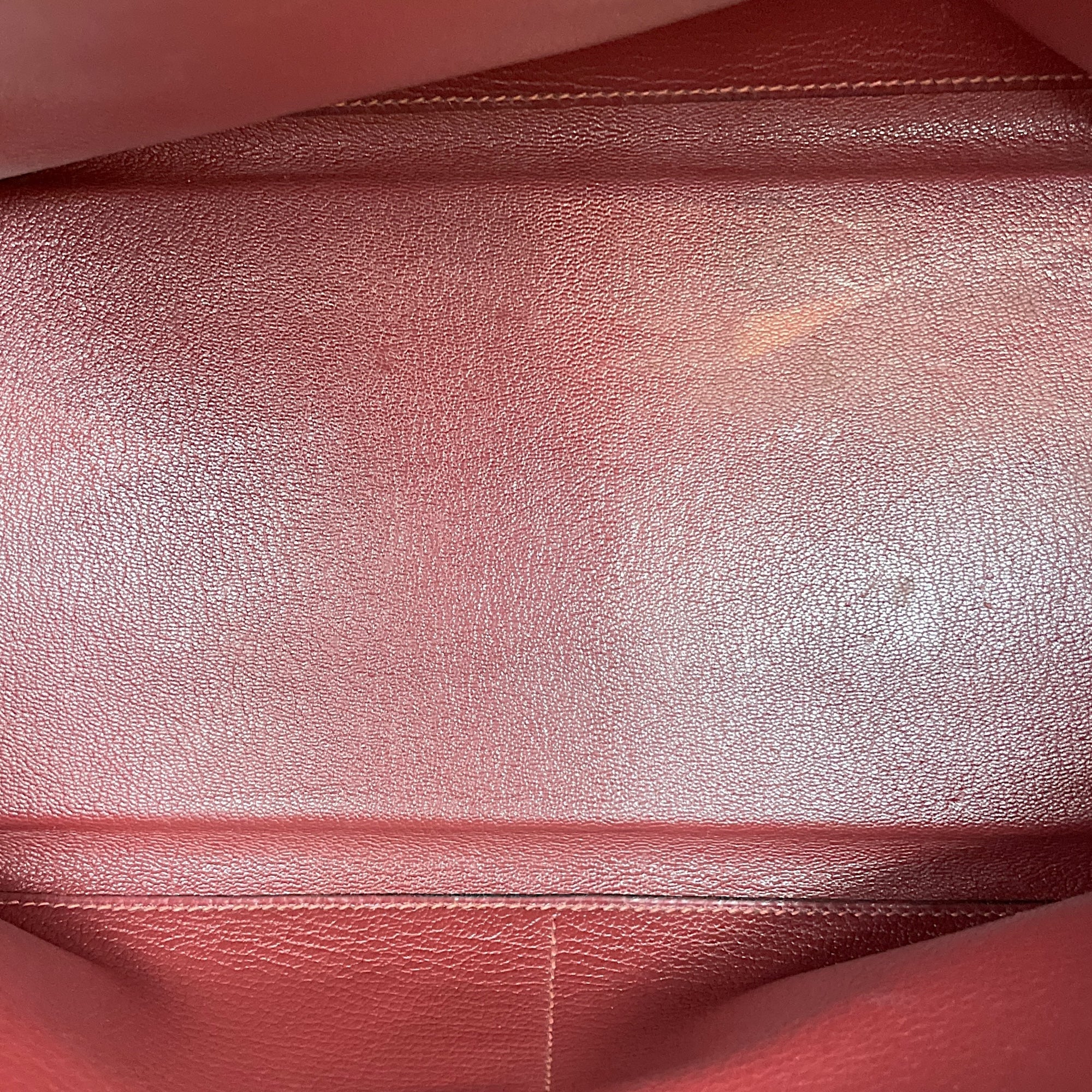 Kelly 35 Rouge H in Clemence Palladium hardware
