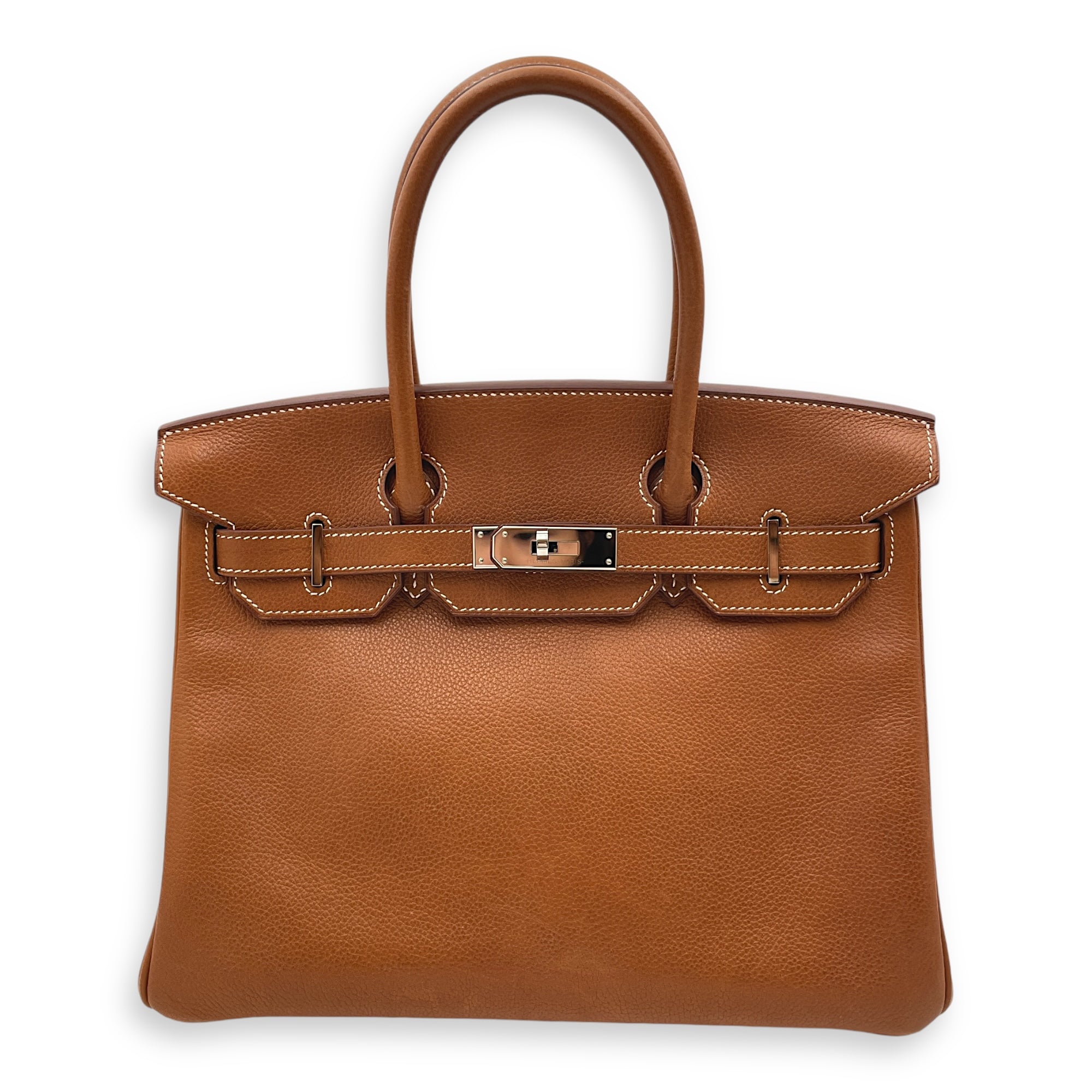 Birkin 30 Fauve in Barenia Faubourg, Palladium hardware