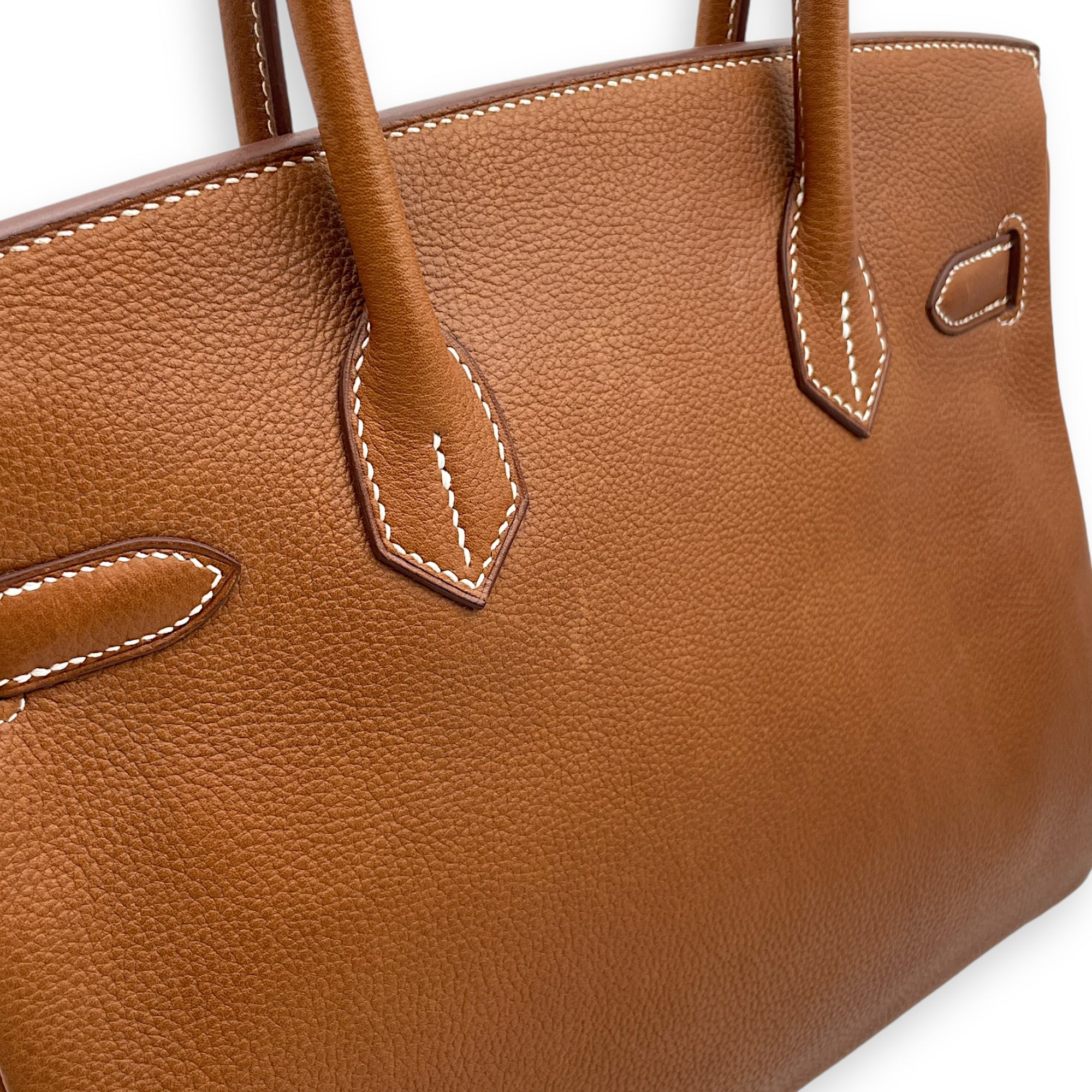 Birkin 30 Fauve in Barenia Faubourg, Palladium hardware