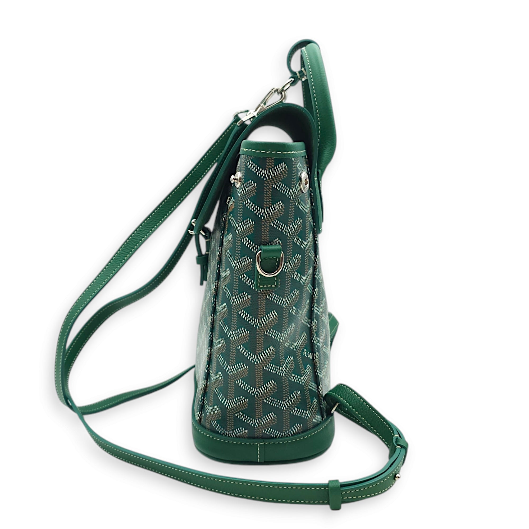 Goyard backpack green sale