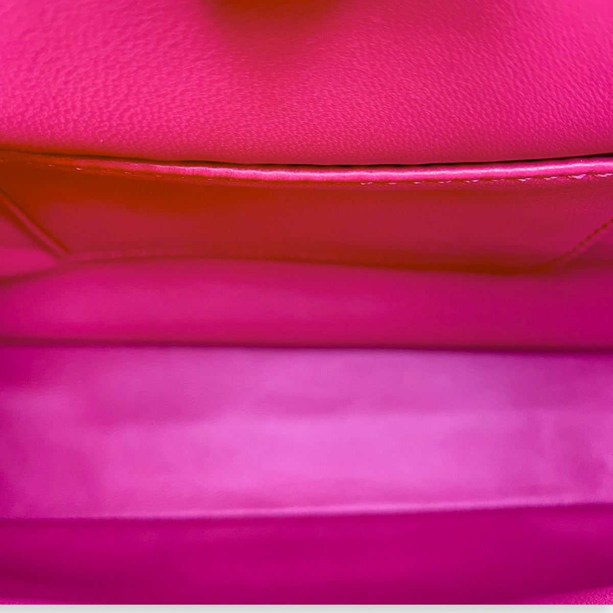 Peekaboo Mini Pink Crossbody Bag in Ostrich Gold hardware