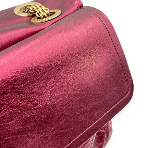 Reissue 228 Red Shoulder Bag in Calfskin, Gold hardware