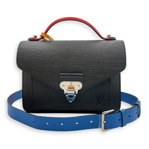 Neo Monceau Messenger BB Multicolour Shoulder Bag in Epi Leather, Silver hardware