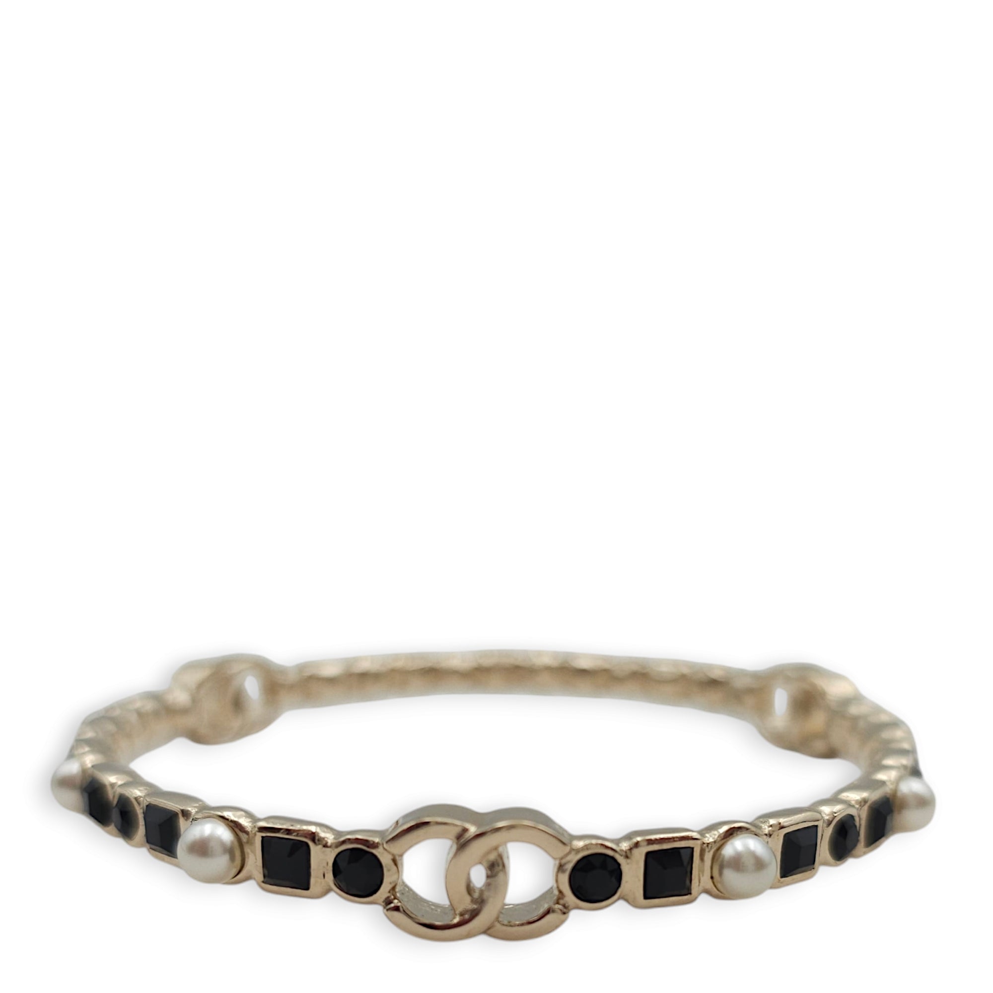 22B CC Bangle Small Bangle in Gold, White, Black