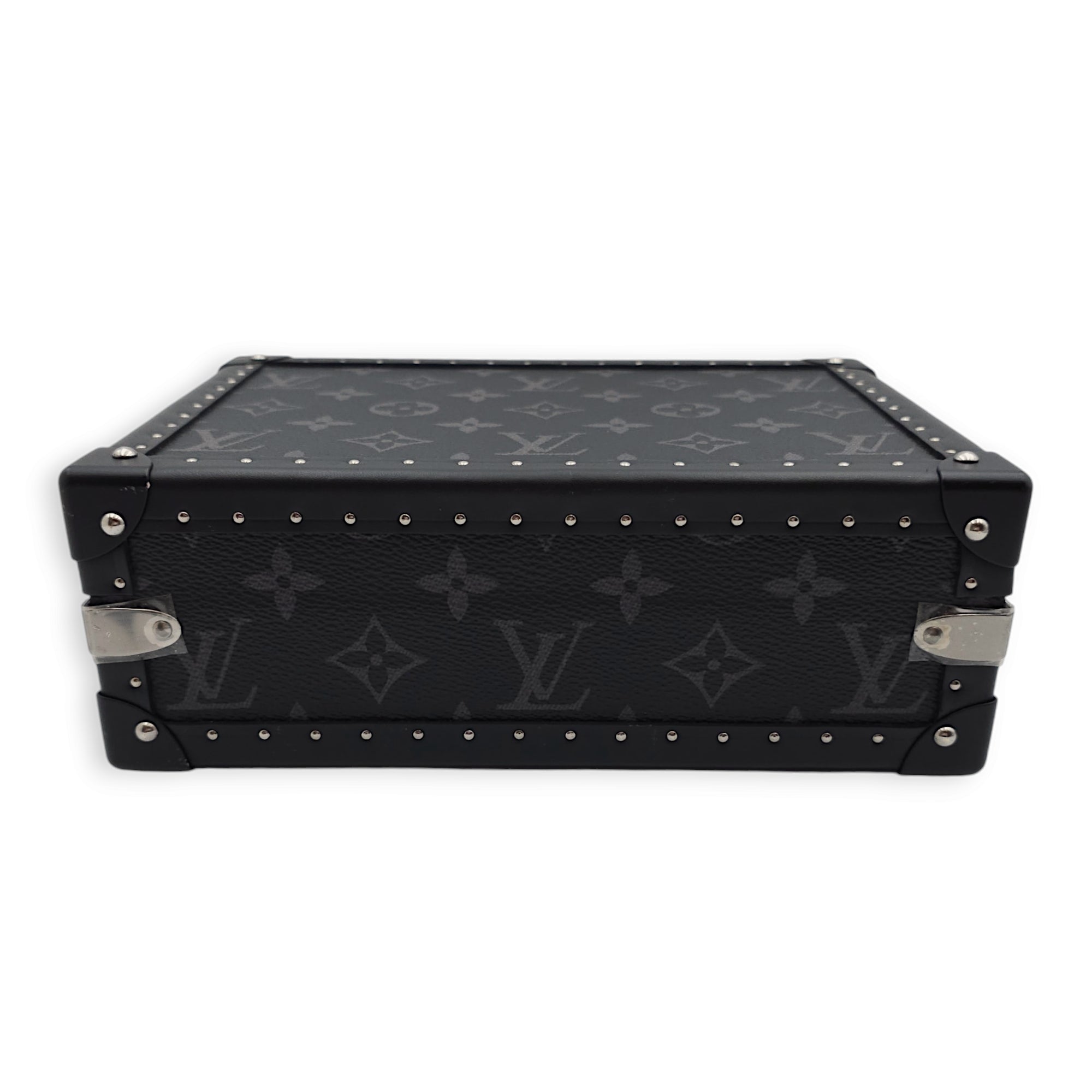 Trunk Box Others Monogram Eclipse Crossbody Bag in Monogram Coated Canvas/Calfskin Silver hardware CL2409-5642 6