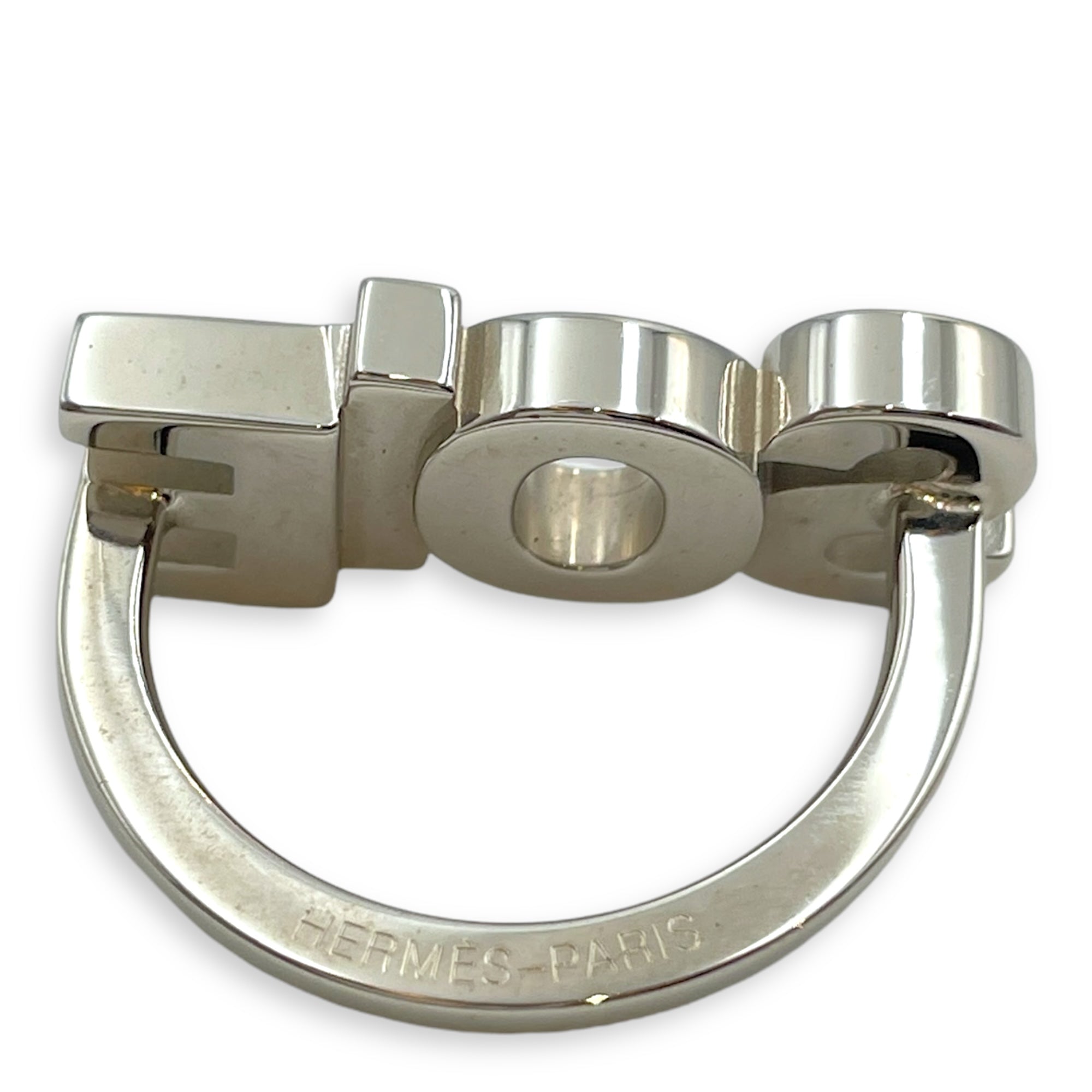 Soie Scarf Ring in Silver CL2408-4440 2