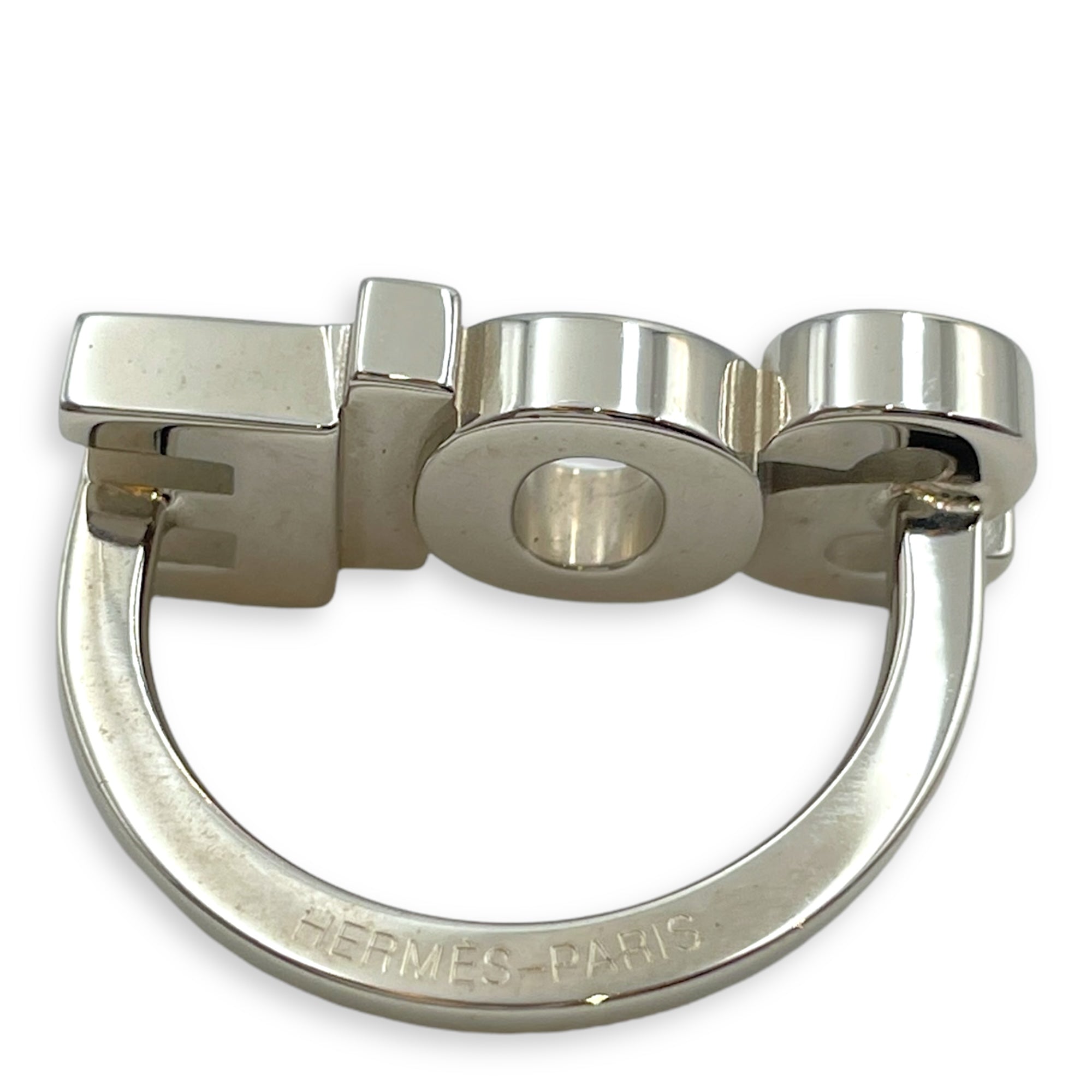 Soie Scarf Ring in Silver