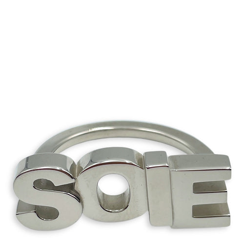 Soie Scarf Ring in Silver CL2408-4440 1