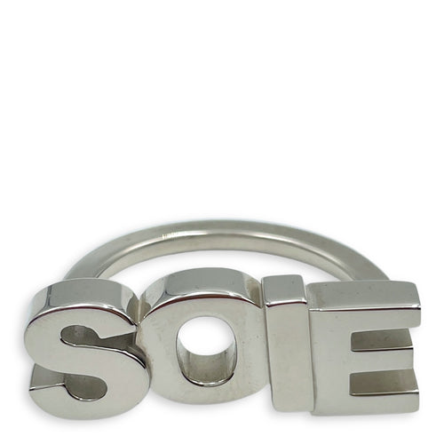 Soie Scarf Ring in Silver