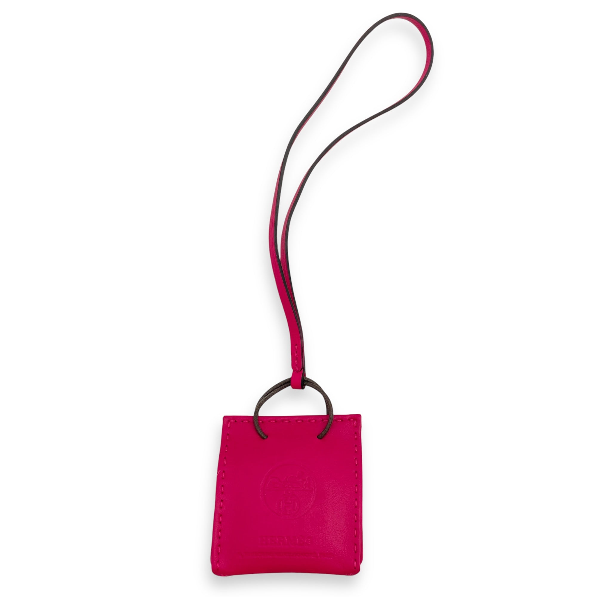 Shopping Bag Charm Rose Mexico Bag Accessory in Milo/Swift