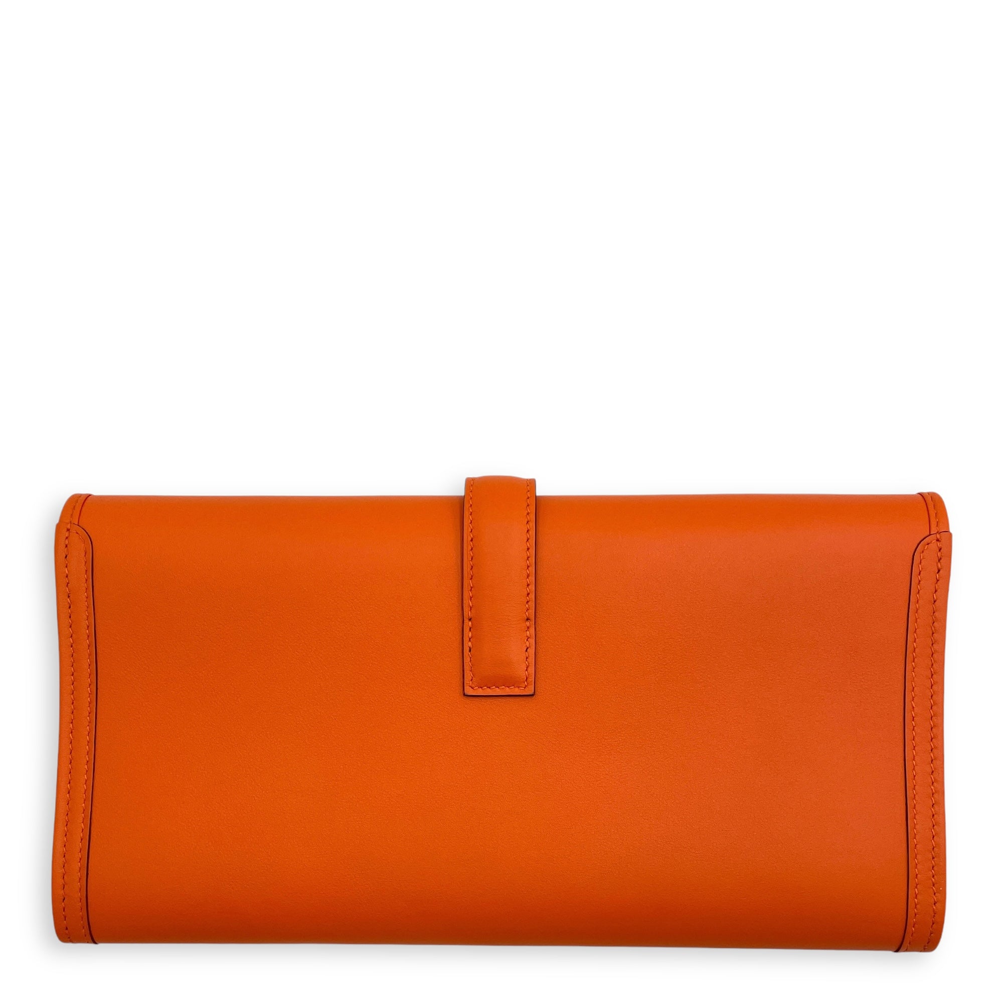 Jige Elan Others Orange Clutch in Swift