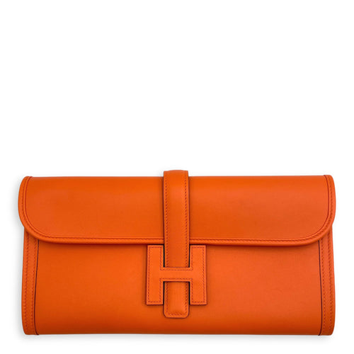 Jige Elan Others Orange Clutch in Swift
