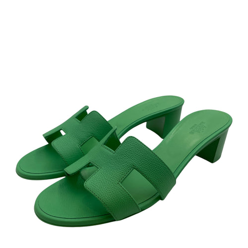 Oasis Sandals 39.5 Vert Sandals in Epsom