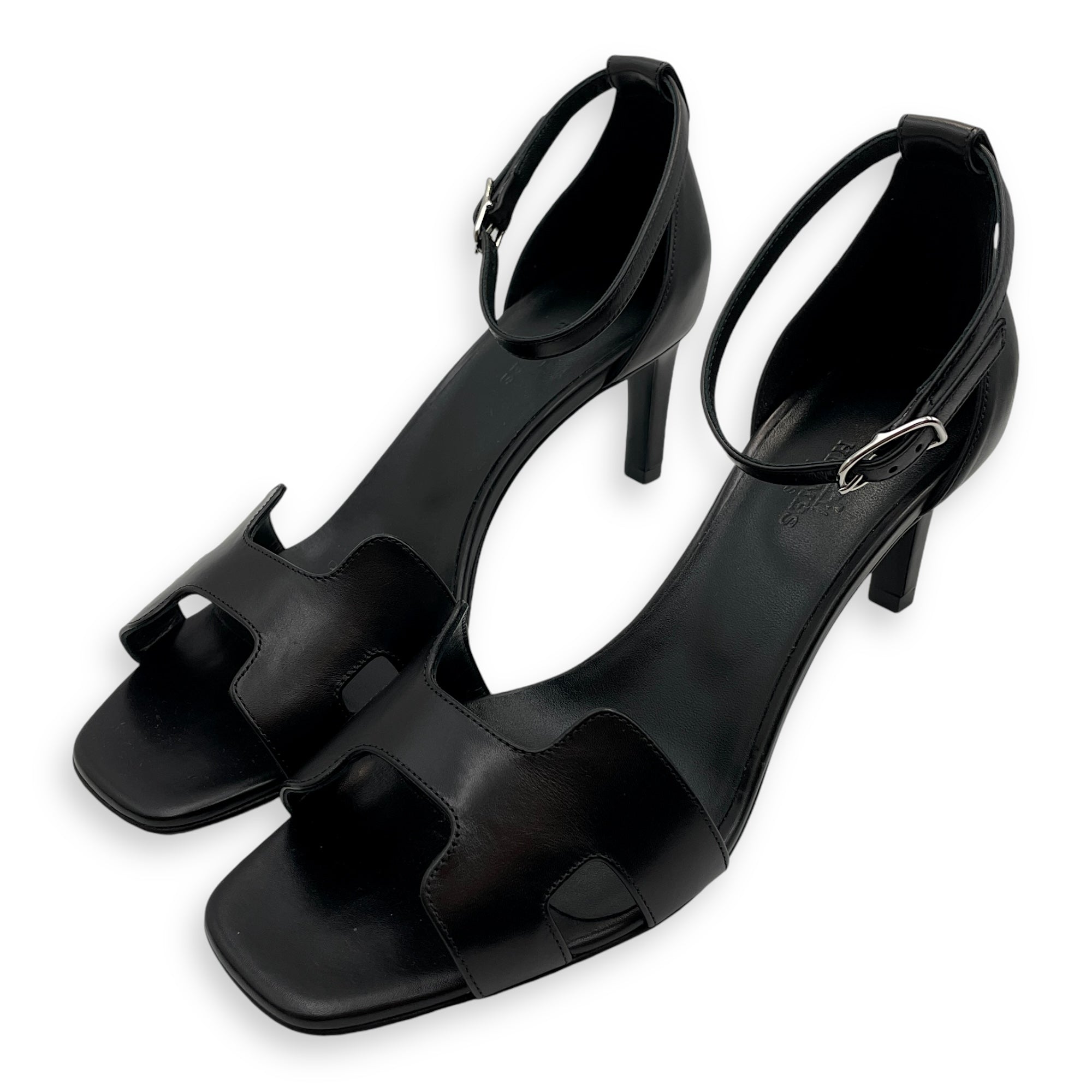 Joy 70 Sandals 38 Black Sandals in Calfskin