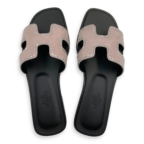 Oran 35 Rosde Porcelaine Sandals in Velours CL2409-5943 1