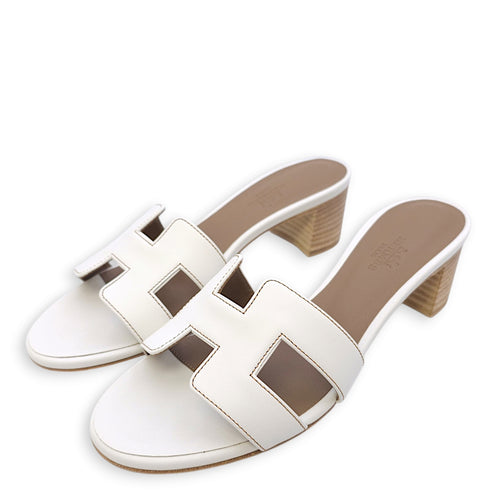 Oasis Sandal 37 Blanc Sandals in Calf