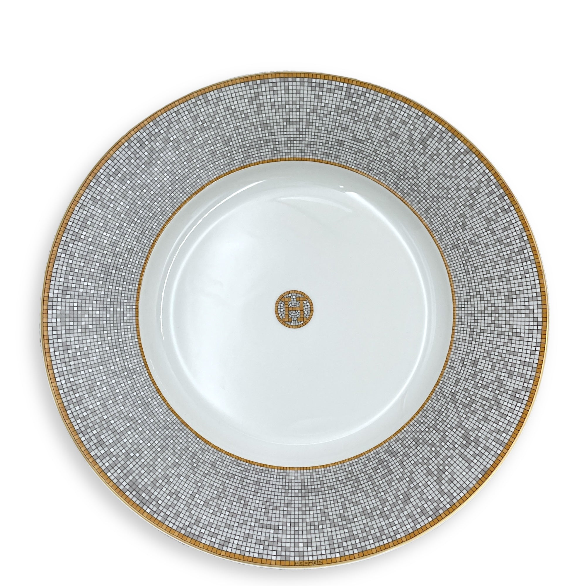 Mosaique Au 24 Gold Presentation Plate Multi-colour Tableware