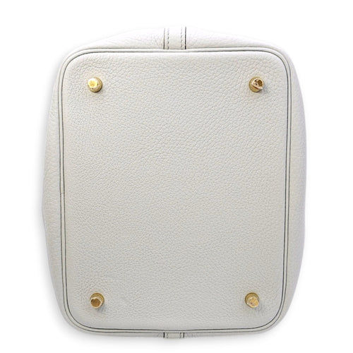 Picotin 22 Blue Pale in Clemence Gold hardware CL2404-385 5