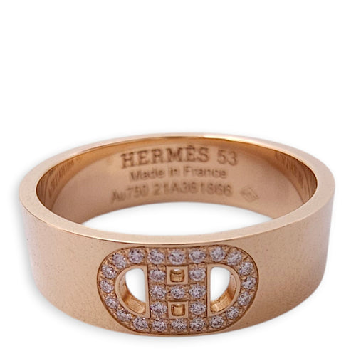 H D'ancre 53 Ring in 18K Rose Gold