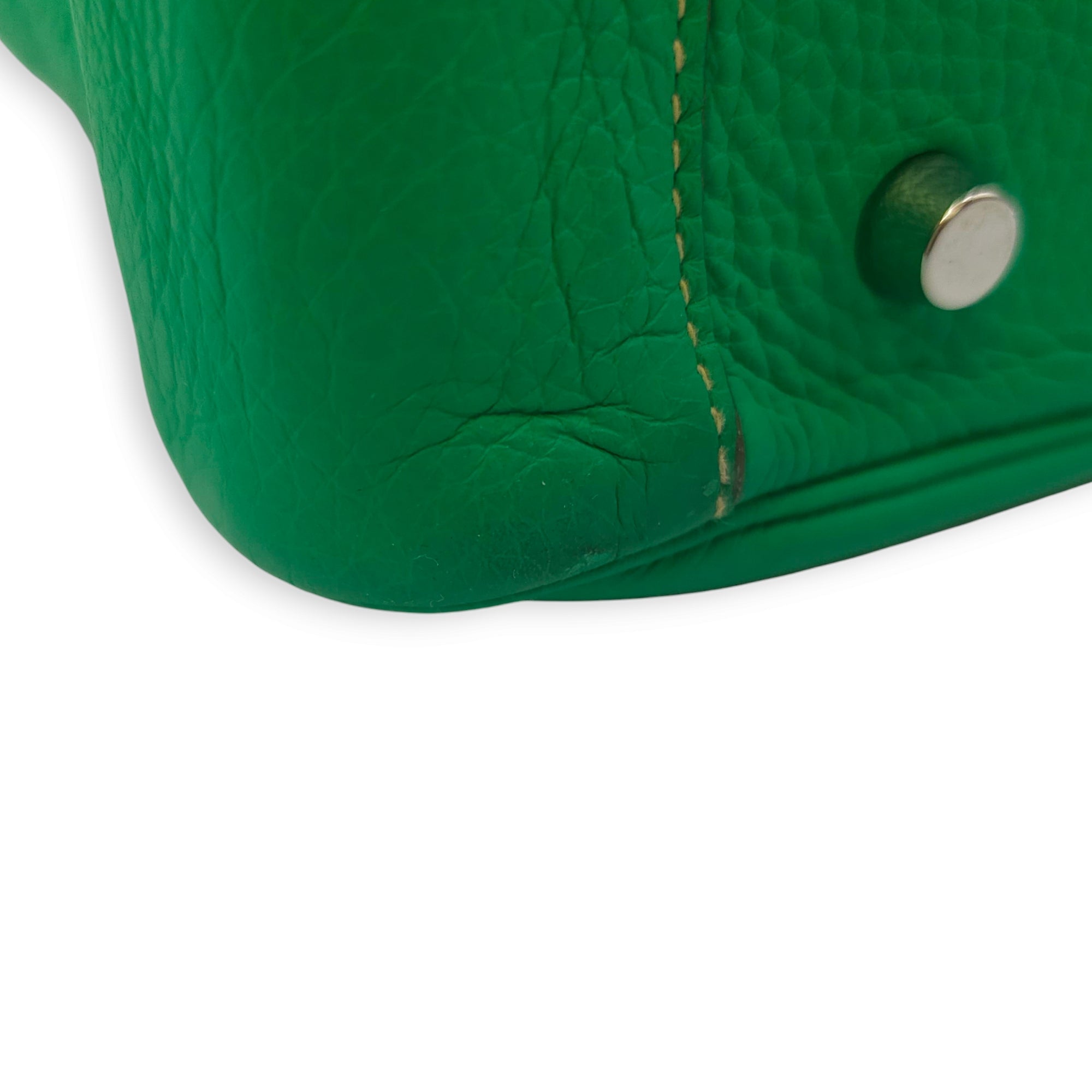 Lindy Eclat 34 Menthe/Gris in Clemence Palladium hardware