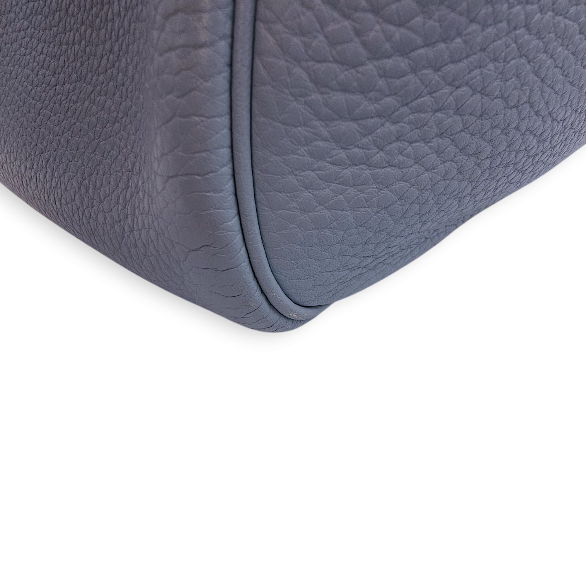 Lindy 34 Blue Lin in Clemence Palladium hardware