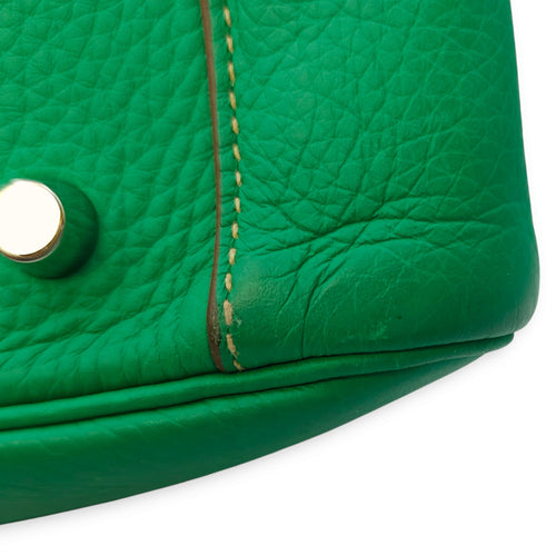 Lindy Eclat 34 Menthe/Gris in Clemence Palladium hardware