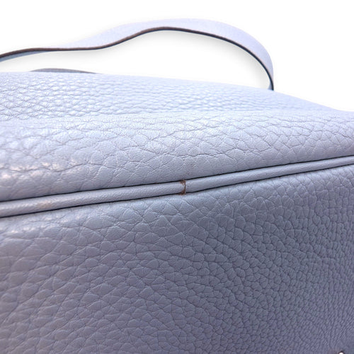 Lindy 34 Blue Lin in Clemence Palladium hardware CL2410-6146 4