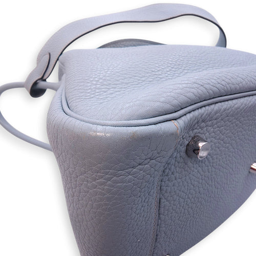Lindy 34 Blue Lin in Clemence Palladium hardware CL2410-6146 14
