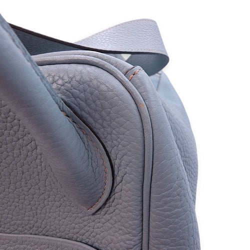 Lindy 34 Blue Lin in Clemence Palladium hardware CL2410-6146 7
