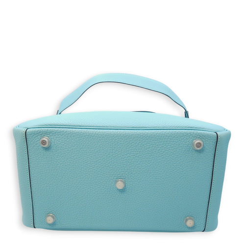 Lindy 30 Blue Atoll in Clemence Palladium hardware