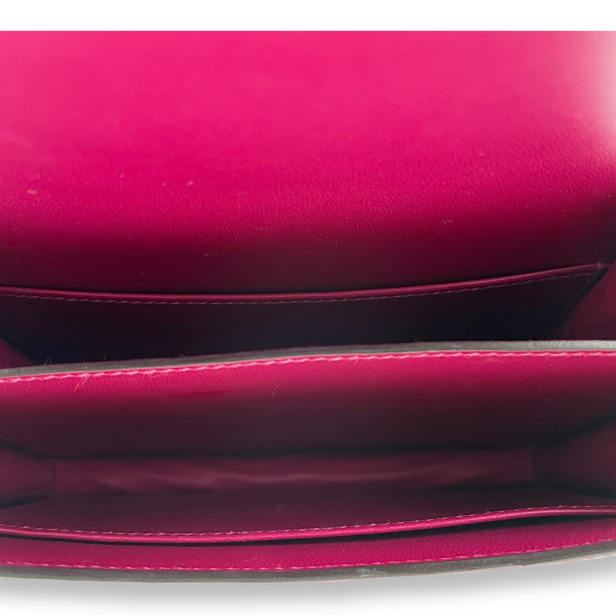 Constance 18 Rose Pourpre in Shiny Alligator Palladium hardware C107865 6