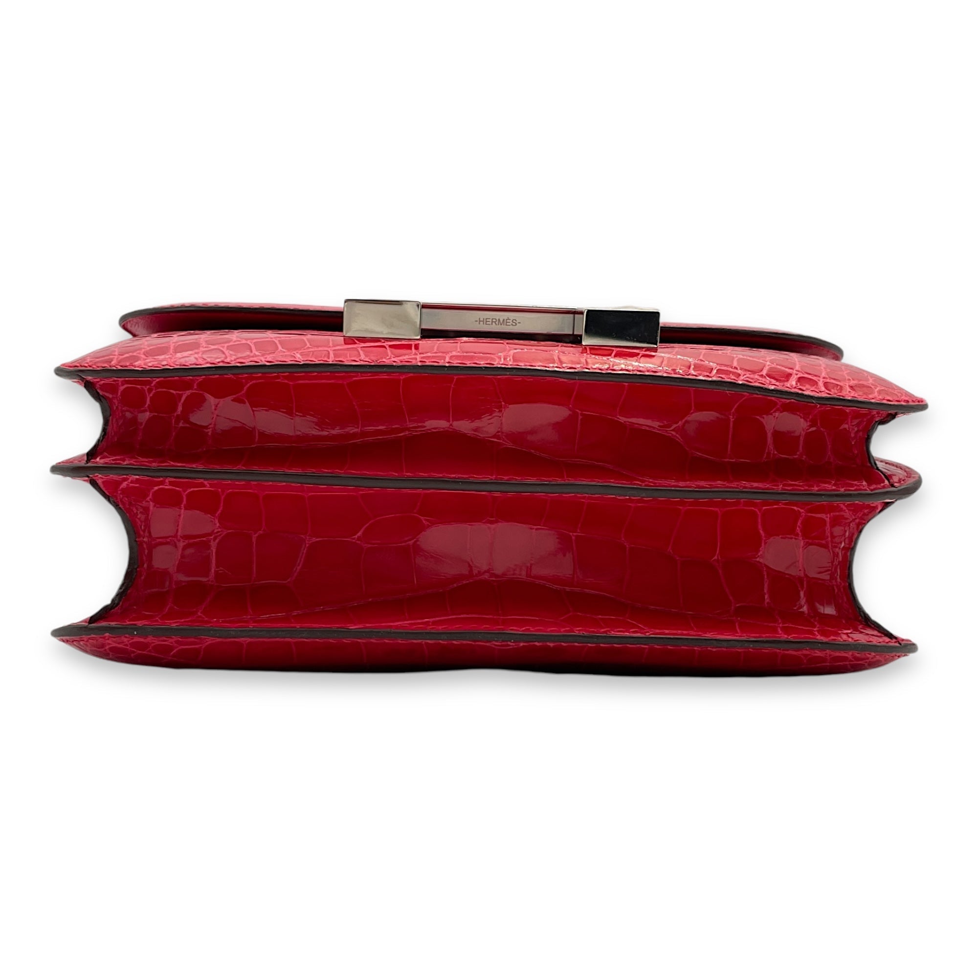 Constance 18 Rose Extreme in Shiny Alligator Palladium hardware CL2410-6688 4
