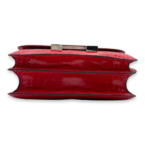 Constance 18 Rose Extreme in Shiny Alligator Palladium hardware CL2410-6688 4