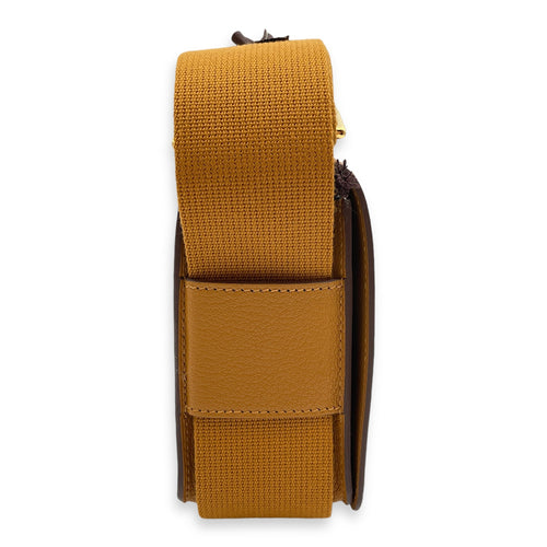 Geta  Caramel  in Chevre Mysore Gold hardware