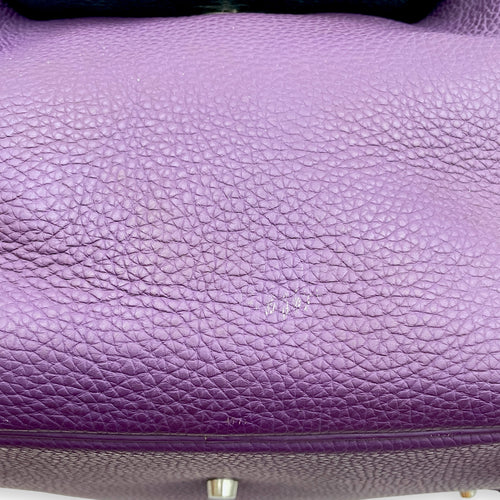 Lindy 34 Ultra Violet/Blue Obscure in Clemence, Palladium hardware