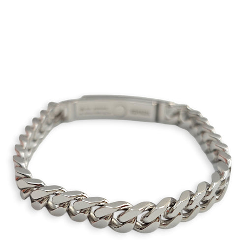 Kelly Gourmette SH Bracelet in 18K White Gold