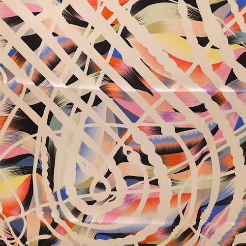Hermes Marble Silk Fouets Et Badines Scarf 90 [] New | Multi | Silk | NA | In box | [CL2407-3456]